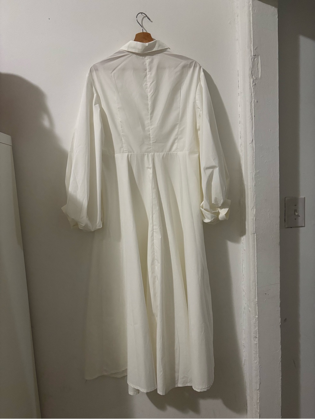 Nwt Nothing Fits But White Shirt Dress Size L/Xl — image 5 of 8
